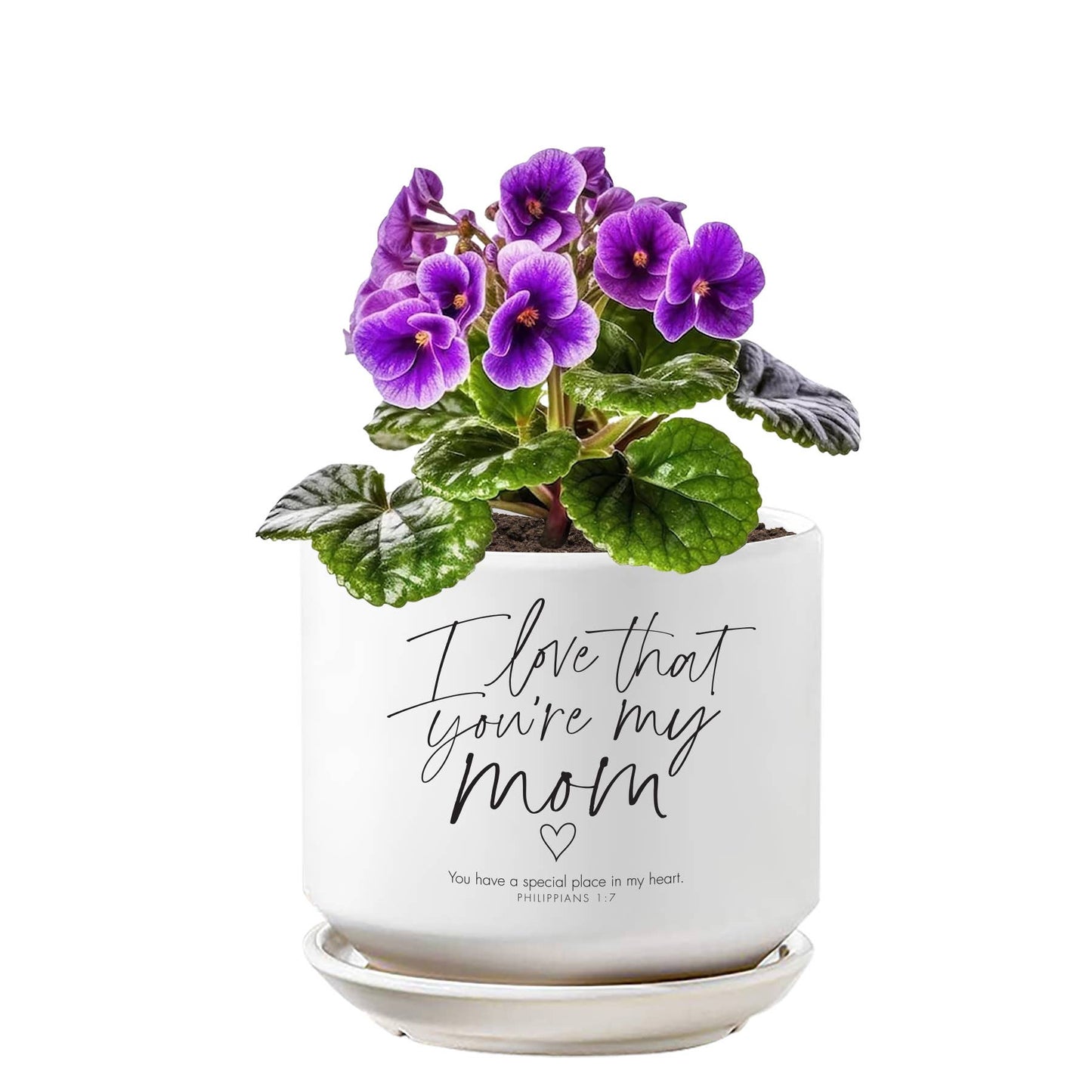 LCP Planter I Love You Mom Philippians 1:7