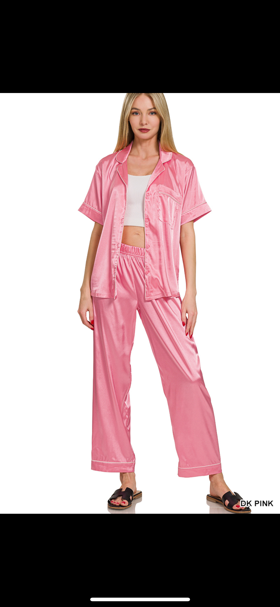 Satin Pajama Set