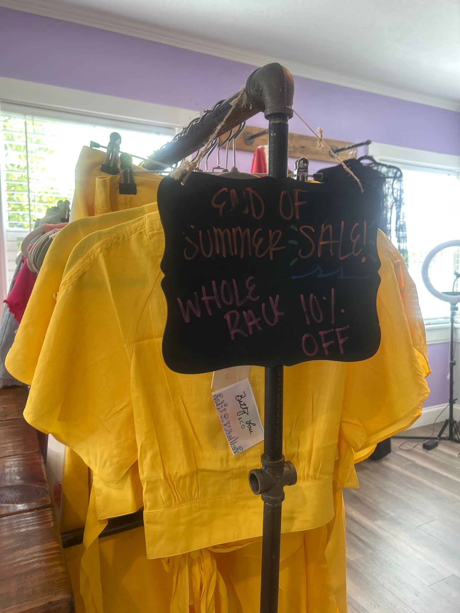 End of Summer Sale