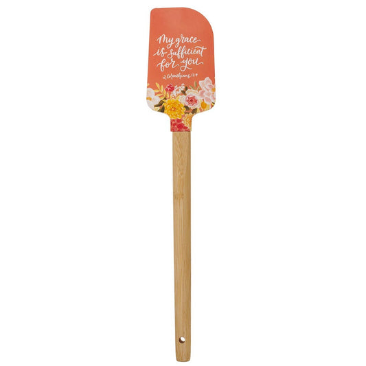 Rubber Spatula My Grace is Sufficient 2 Cor. 12:9