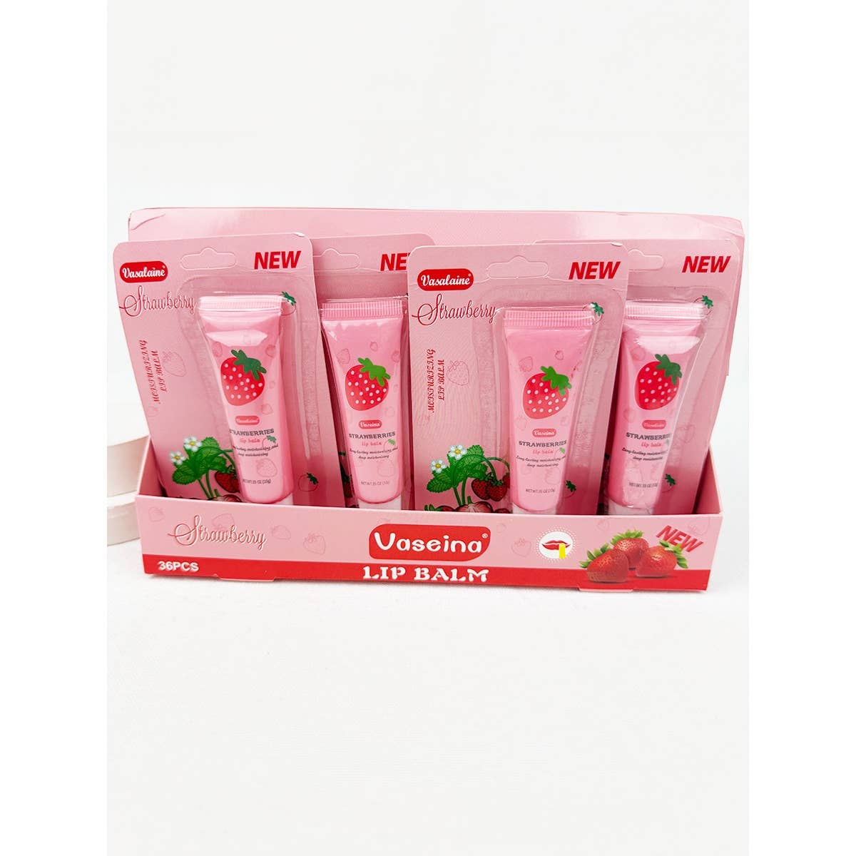 Strawberry Lip Balm Set