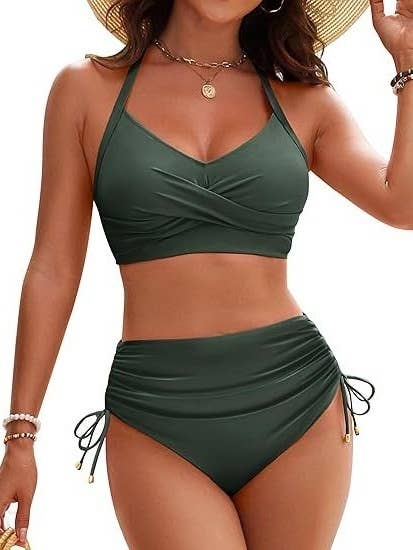 2025 New Arrival High-Waist Bikini Set N25Z220