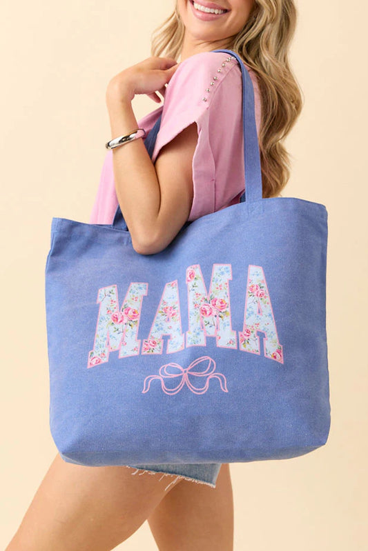 Blue Mama canvas Tote