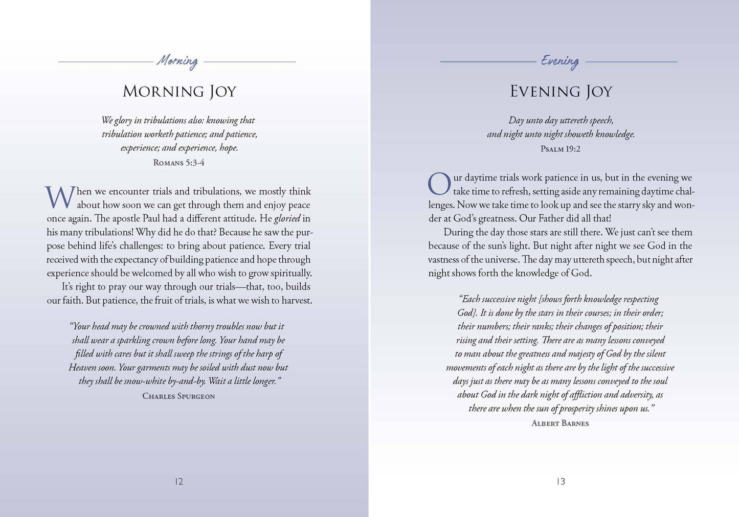 KJV Devotional In the Morning and In the Evening