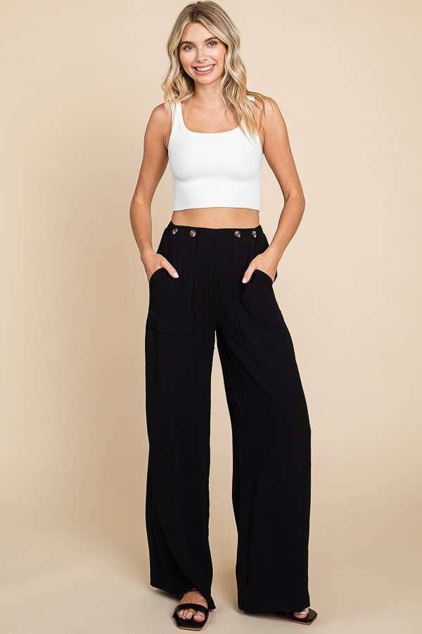 CWP1864 - TRUE WAIST CARGO PANTS