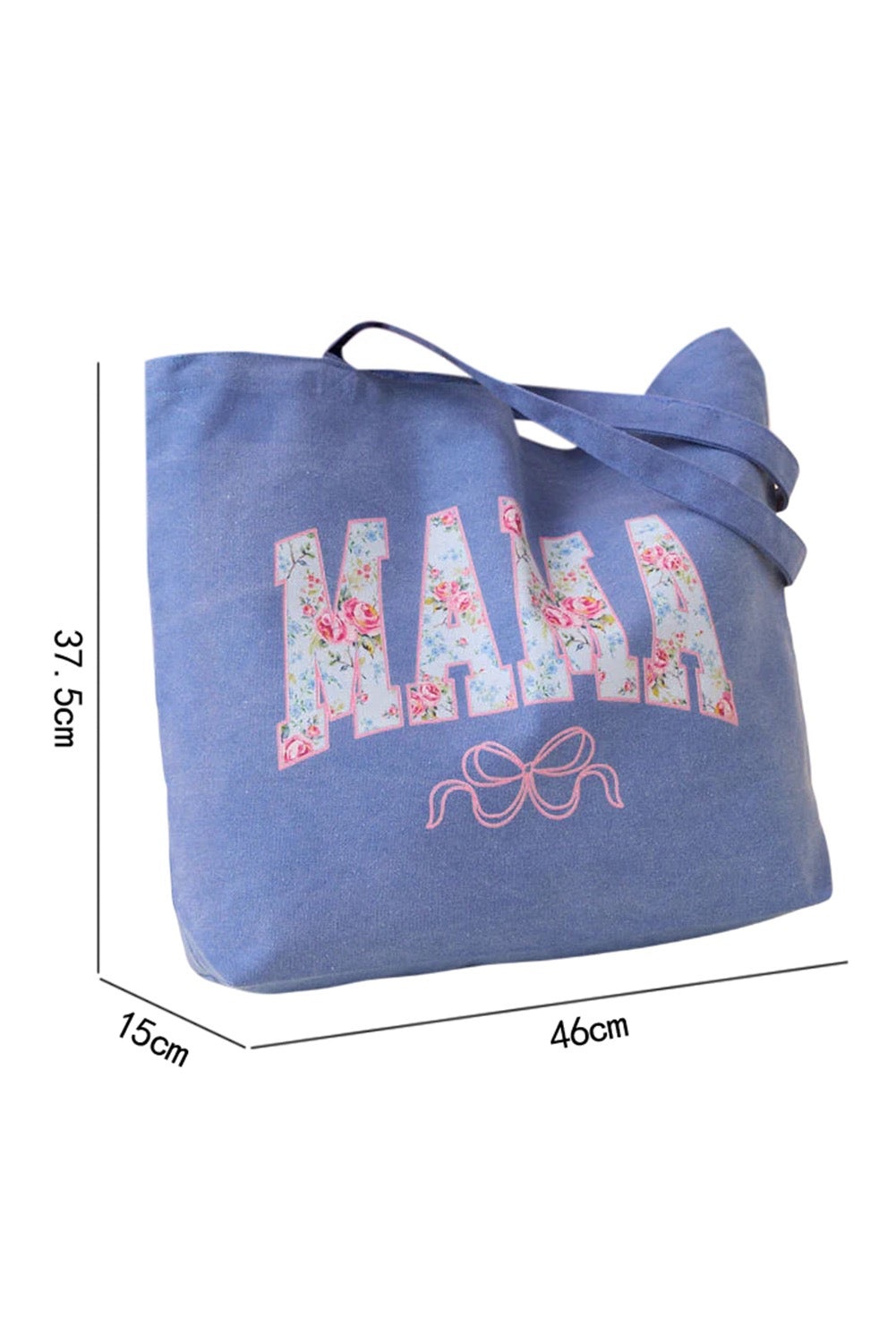 Blue Mama canvas Tote