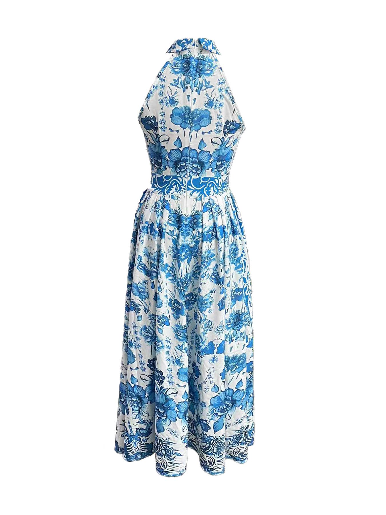 Womens Floral Maxi Dress N25Z273