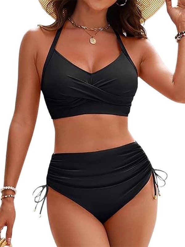 2025 New Arrival High-Waist Bikini Set N25Z220