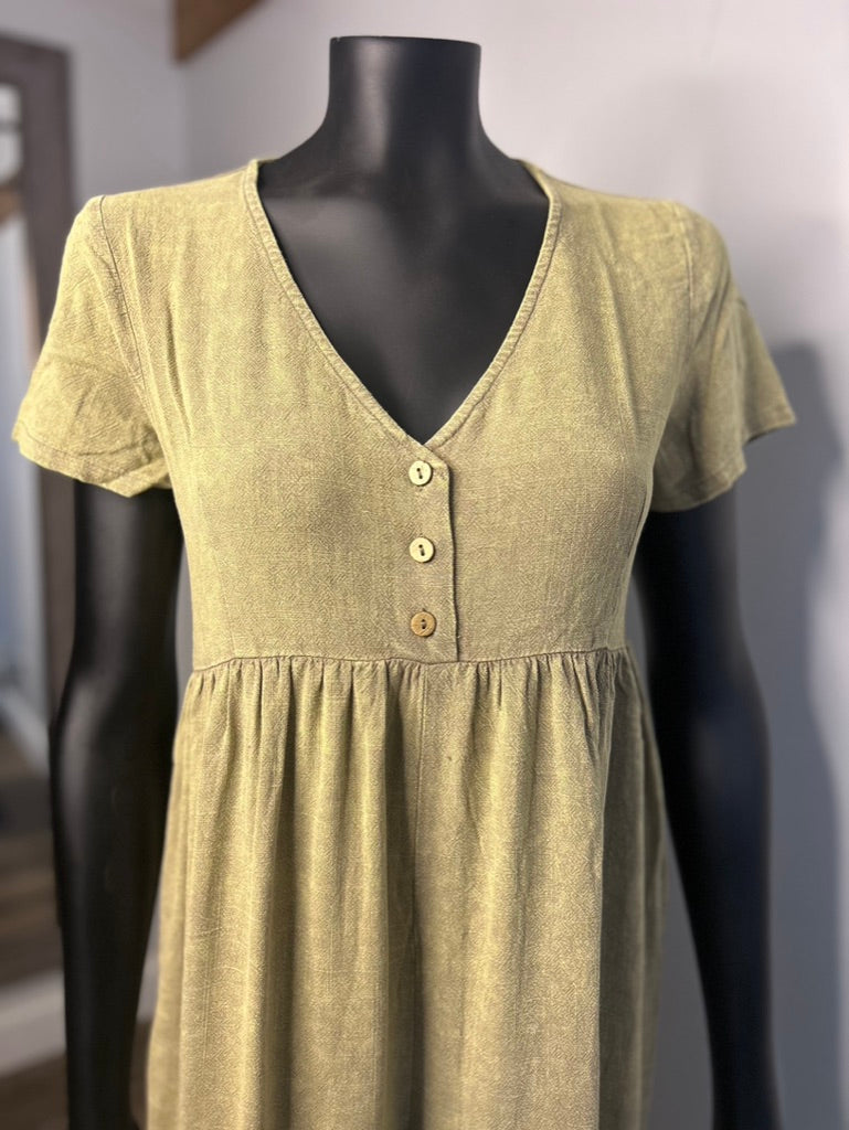 Short Sleeve Flowy Jumpsuit