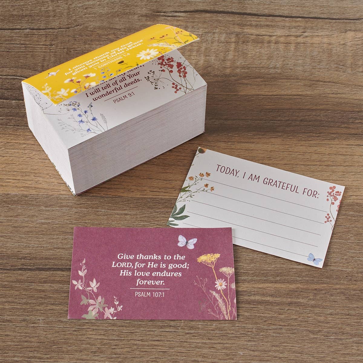 Give Thanks Wildflower Gratitude Jar