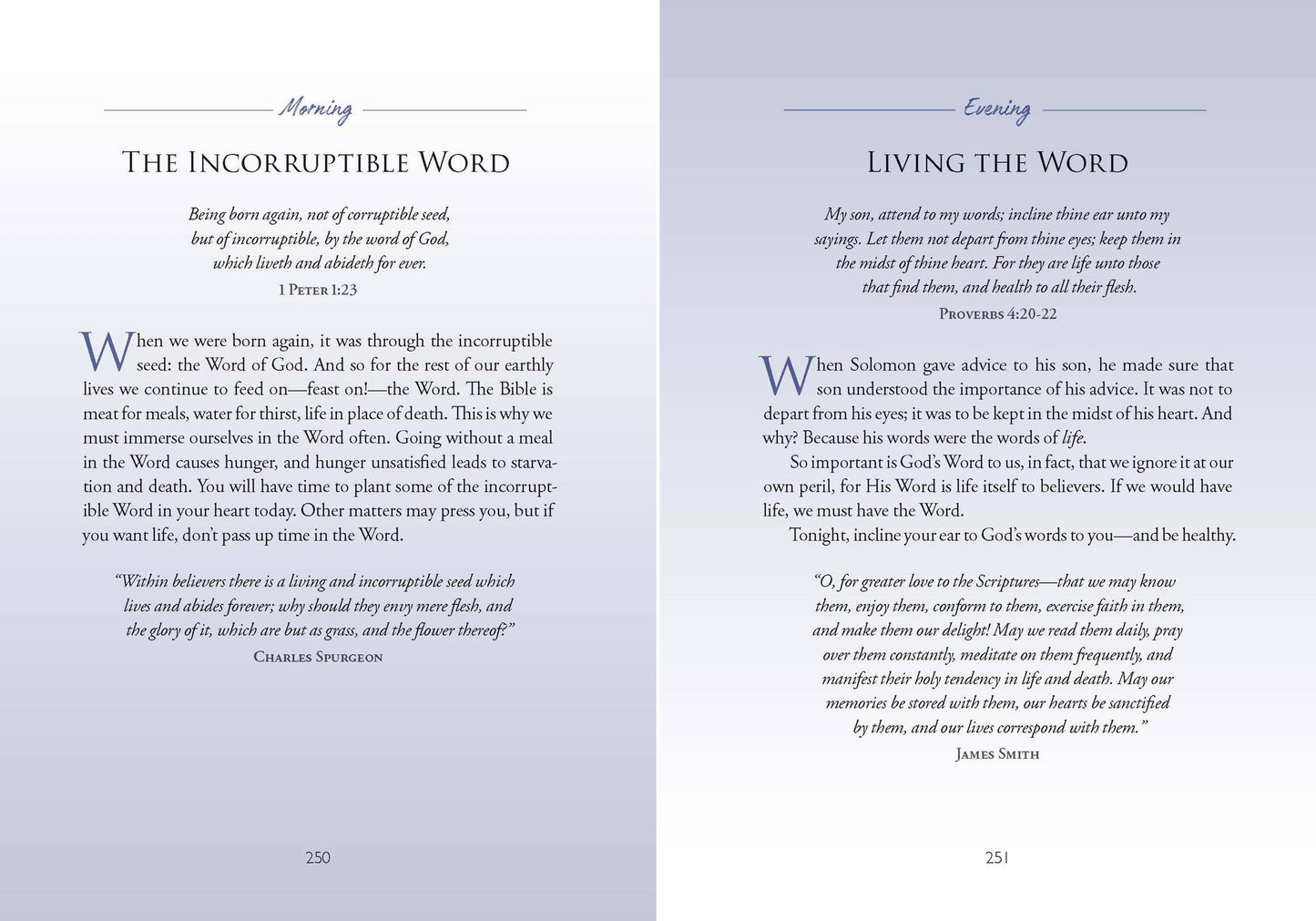 KJV Devotional In the Morning and In the Evening