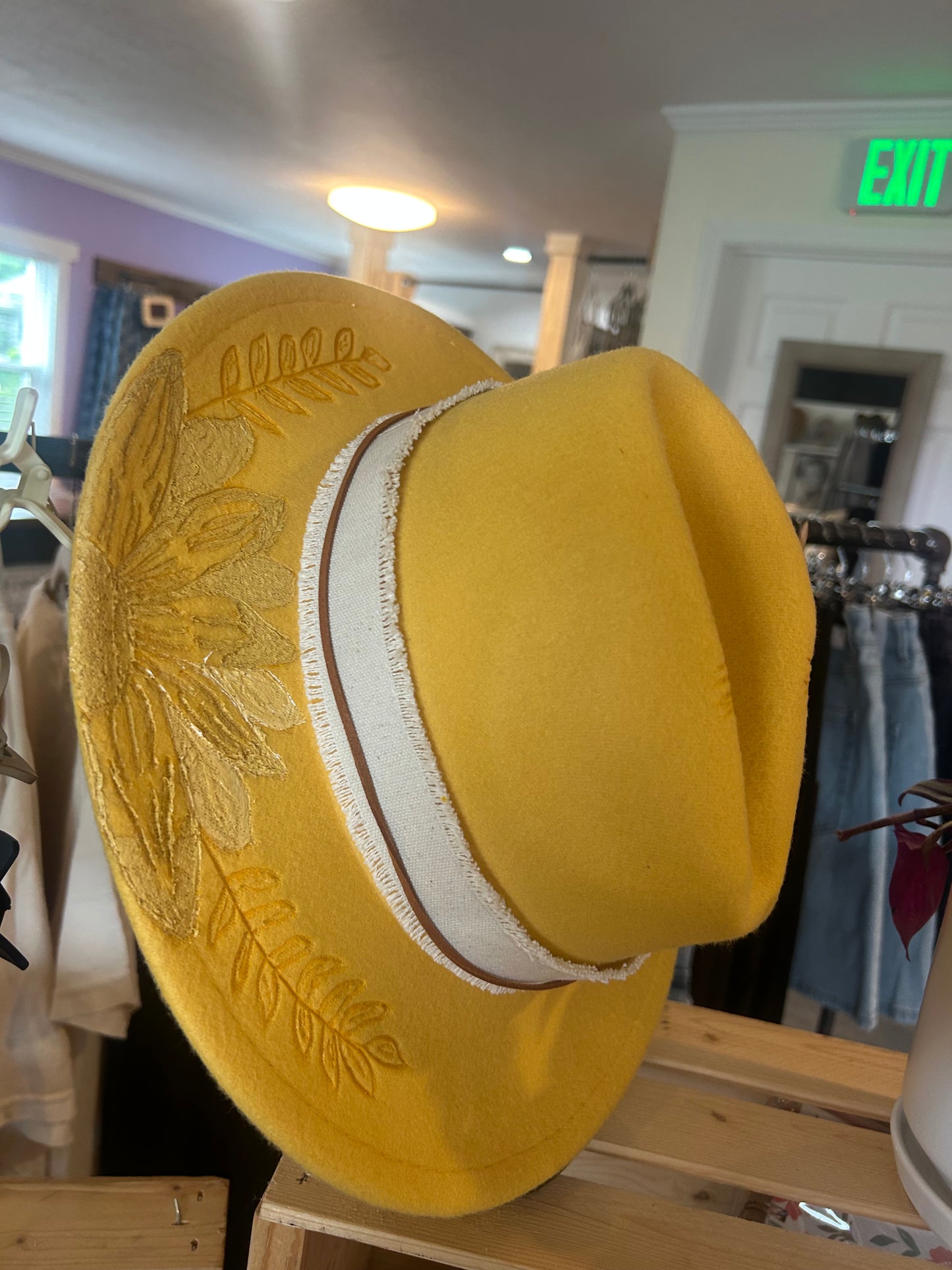 Custom Suede Hat