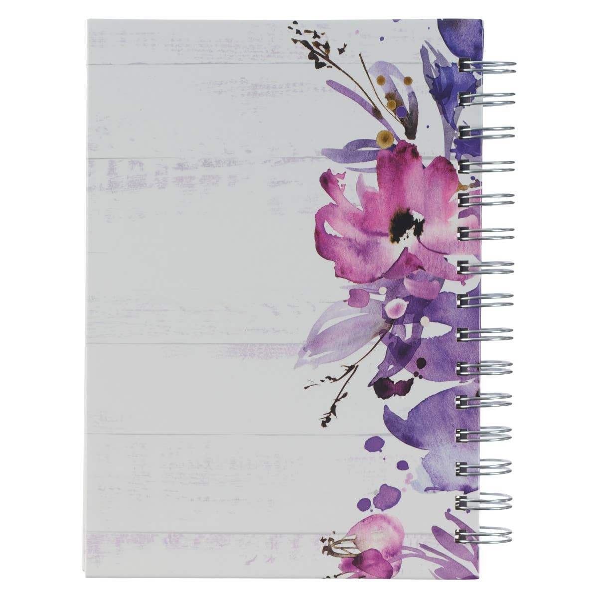Journal Wirebound White/Purple Trust in the Lord Prov. 3:5