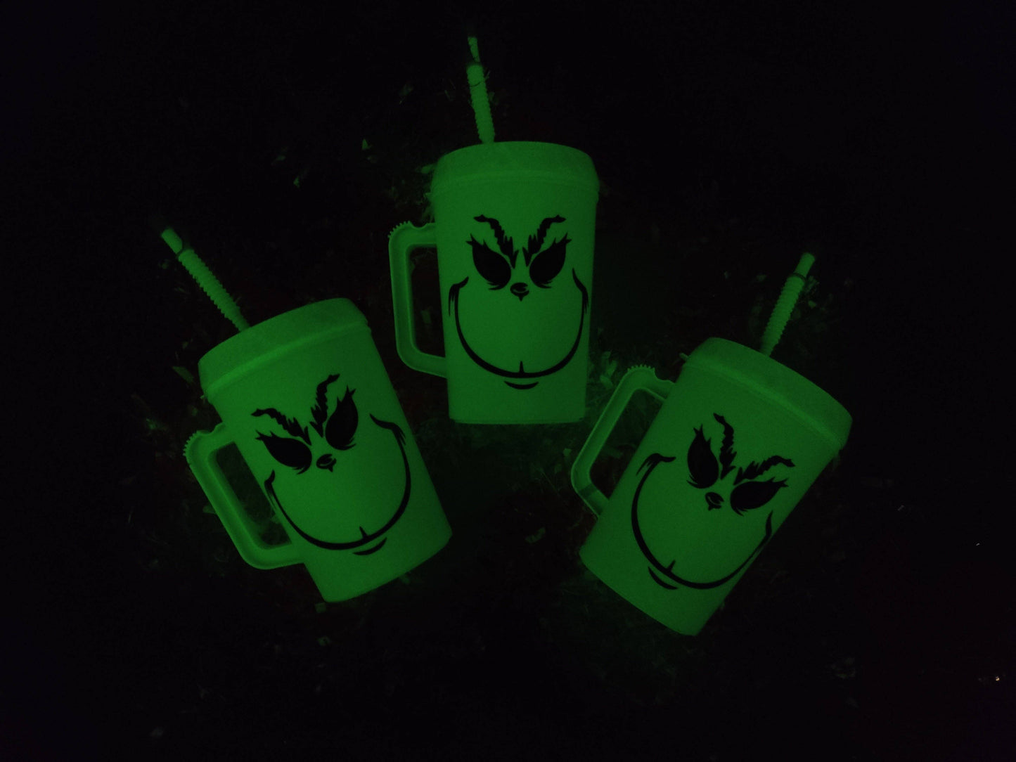 Mean Green Man Smile Mega Trucker Mug 34oz