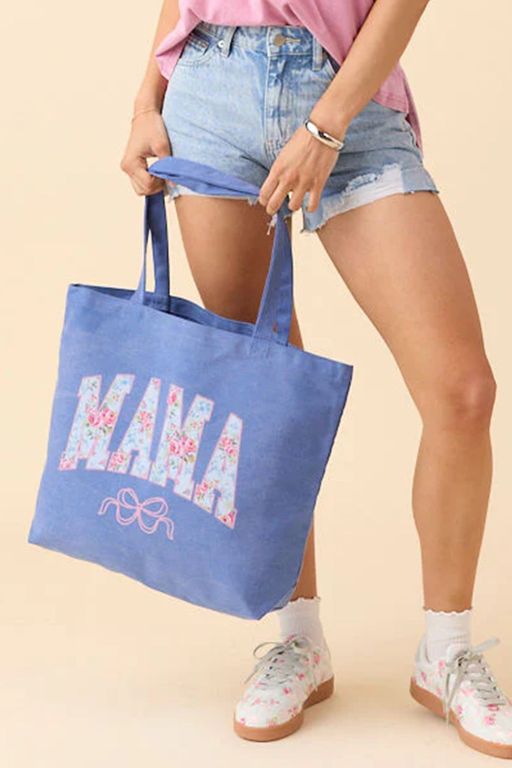 Blue Mama canvas Tote