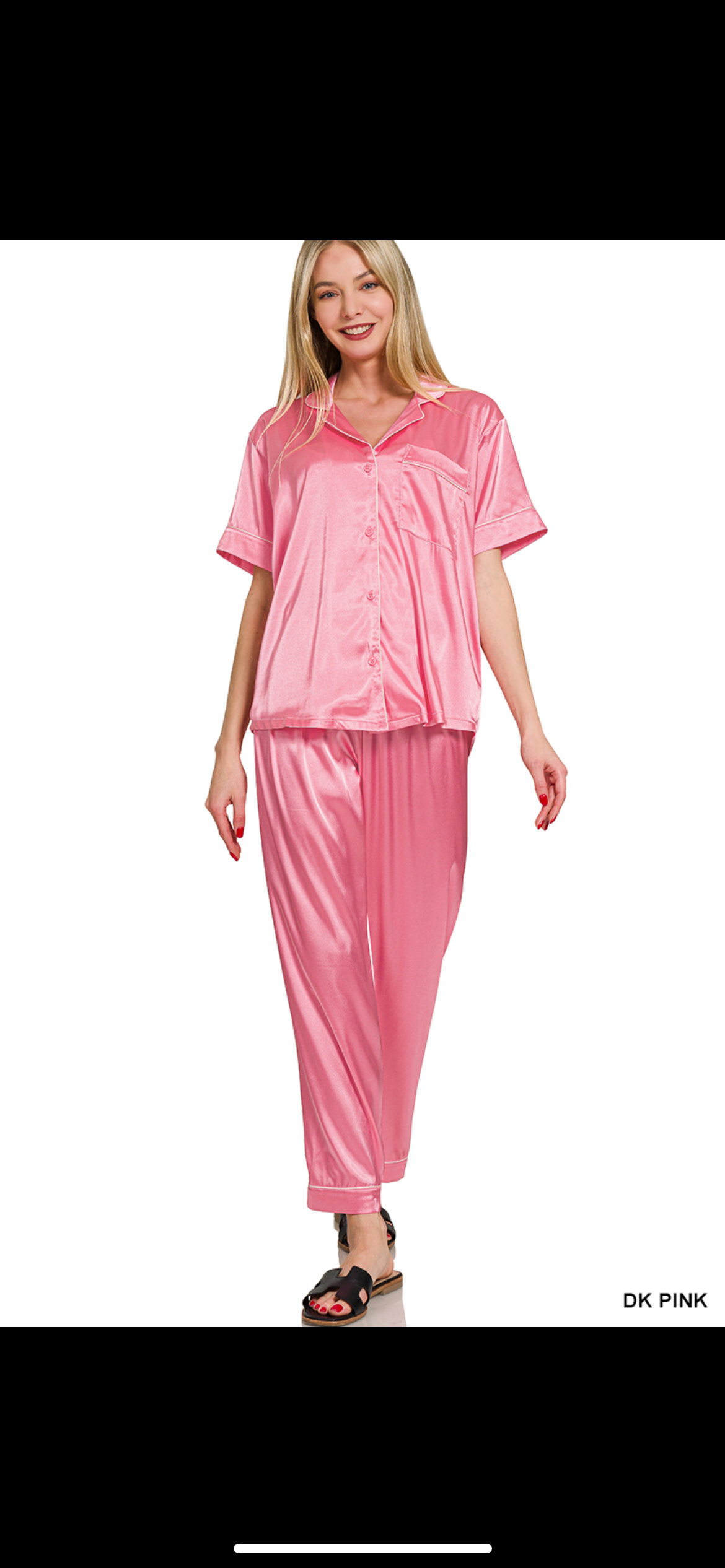 Satin Pajama Set