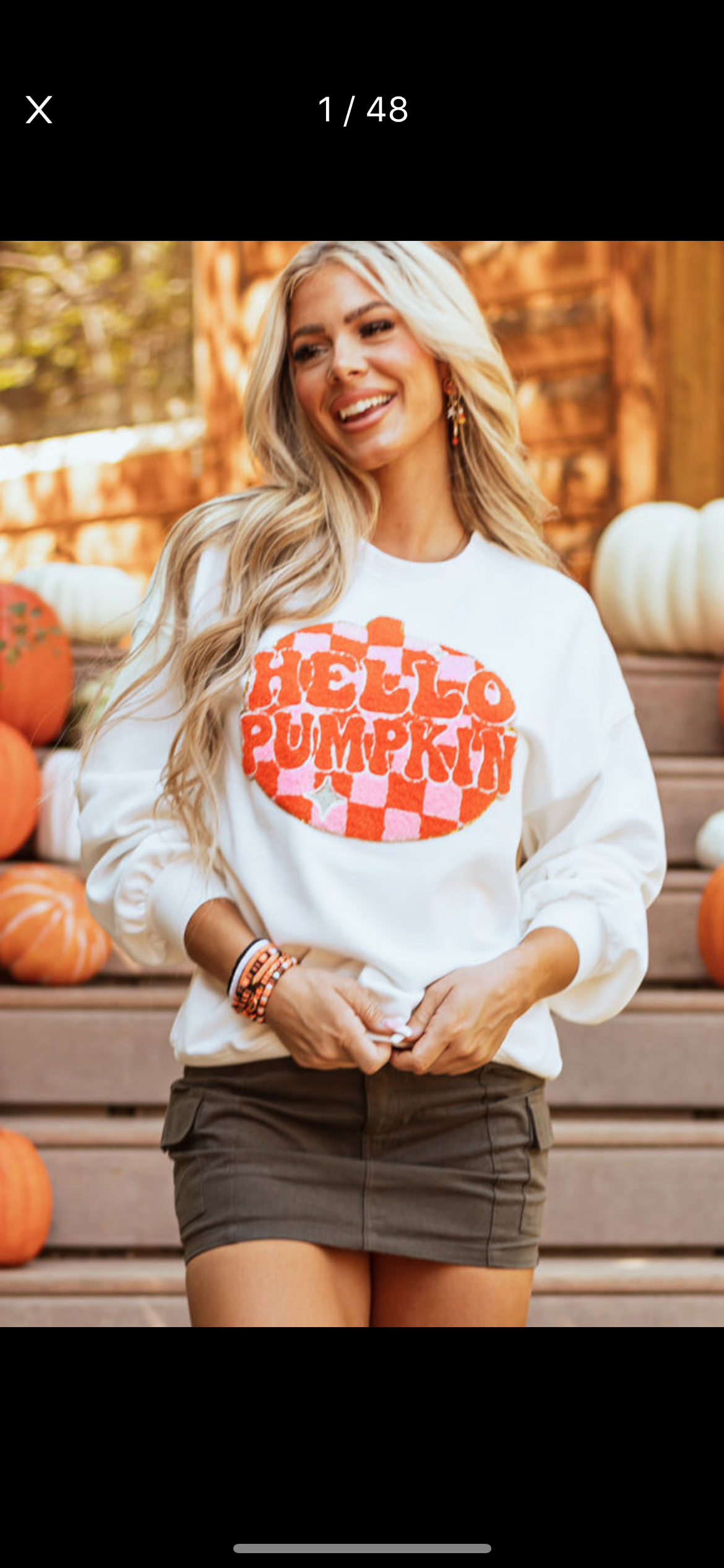 Hello Pumpkin Sweatshirt