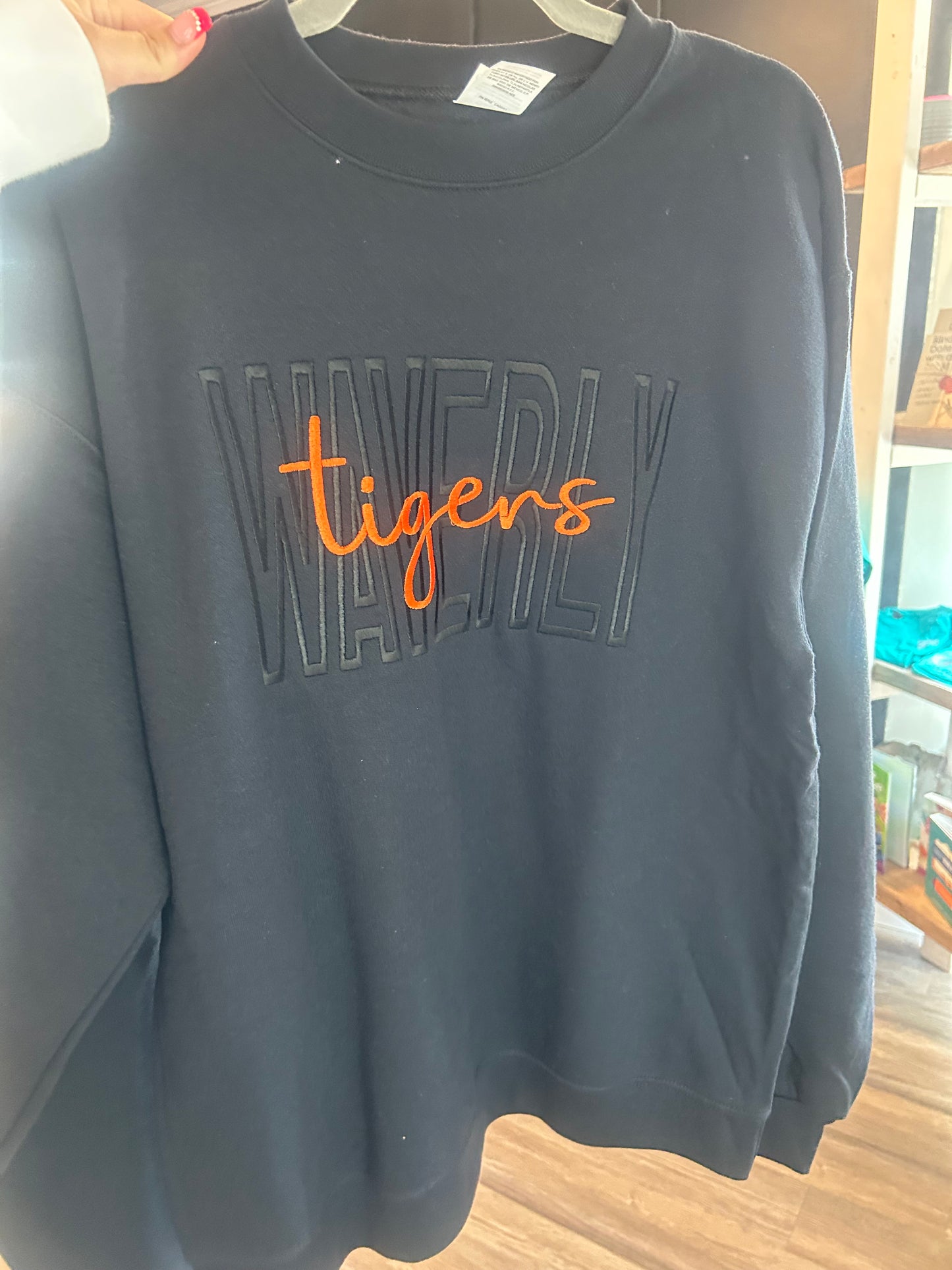 Black Waverly Tigers Sweatshirt