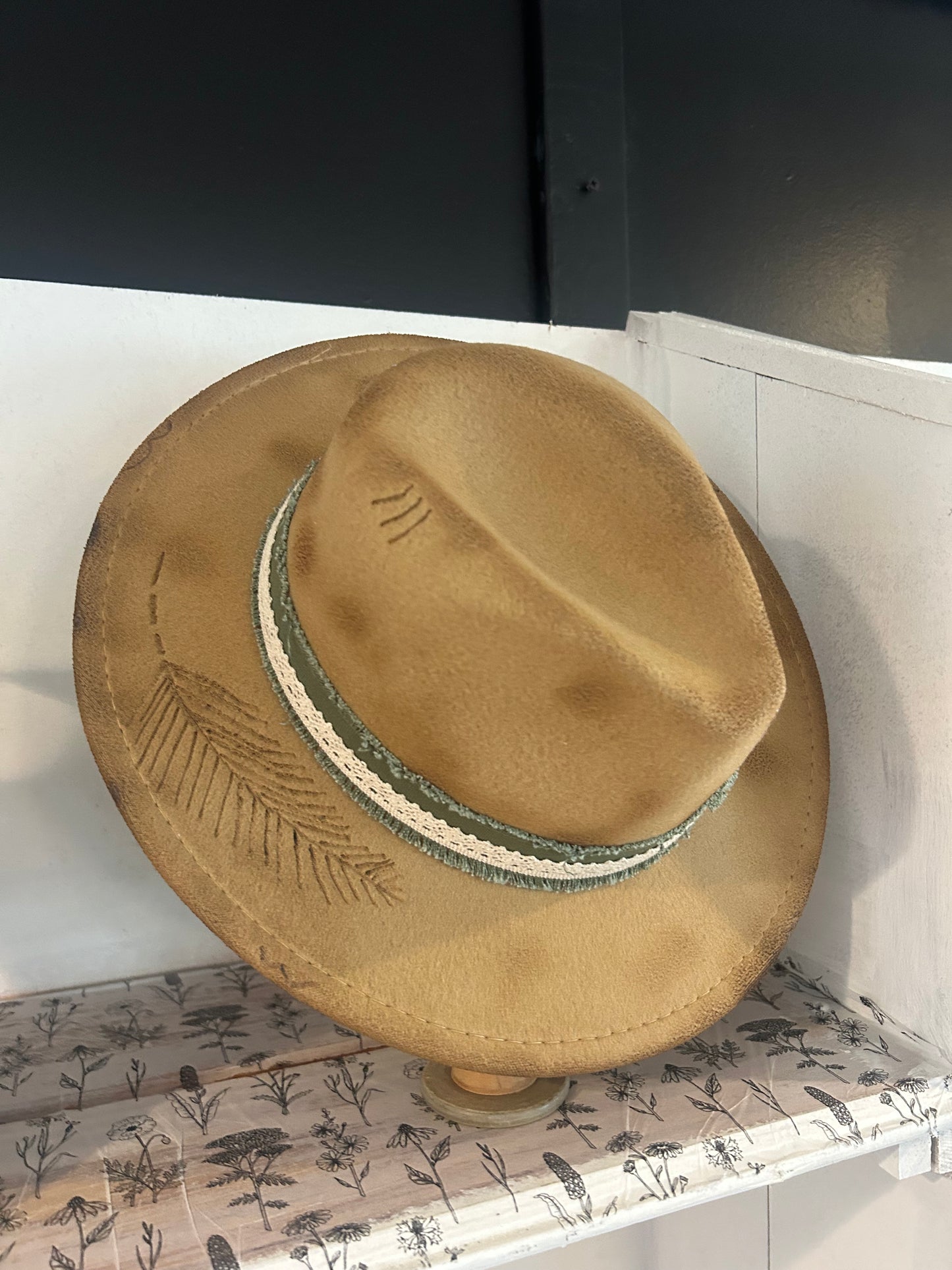 Custom Suede Hat
