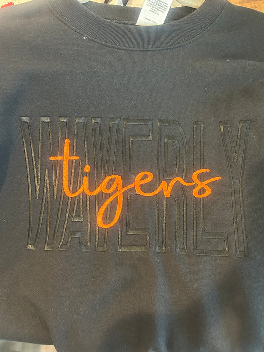 Black Waverly Tigers Sweatshirt