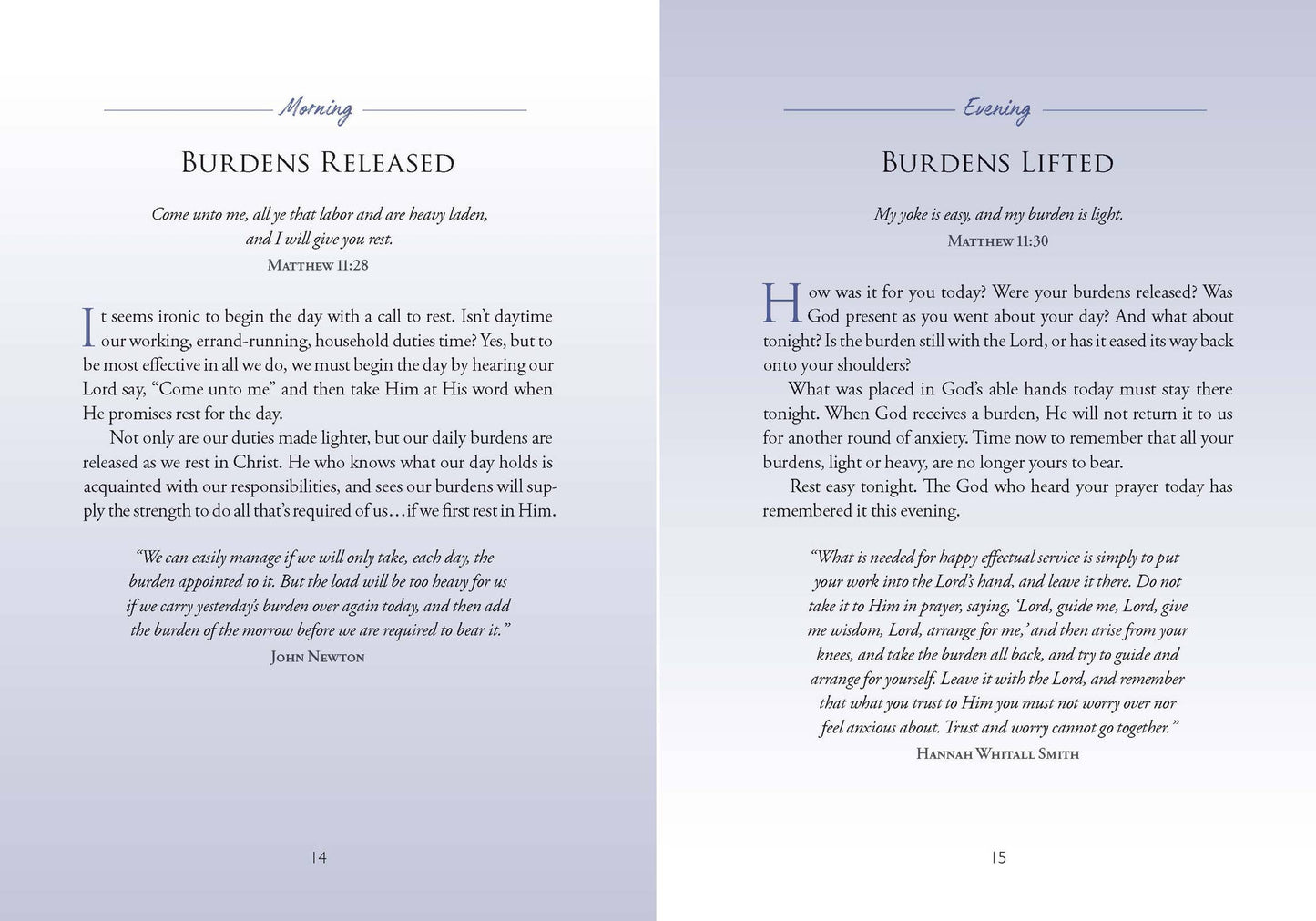 KJV Devotional In the Morning and In the Evening