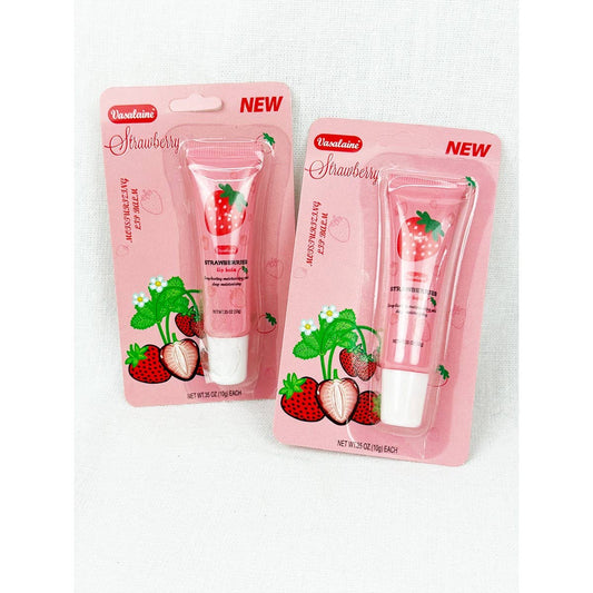 Strawberry Lip Balm Set